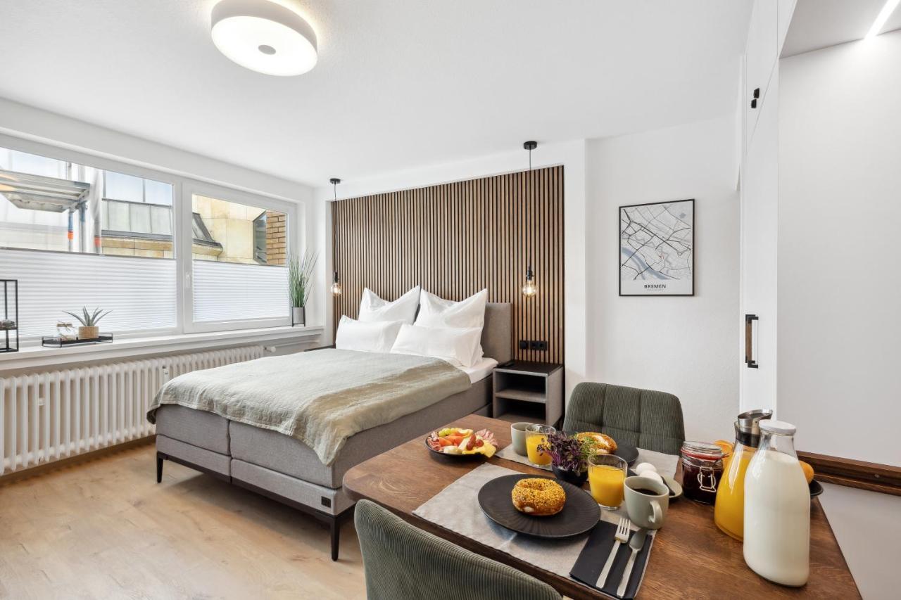 Modernes Studio Am Bremer Dom Mit Balkon Екстериор снимка