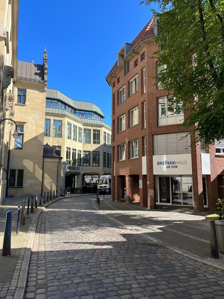 Modernes Studio Am Bremer Dom Mit Balkon Екстериор снимка